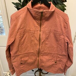 Old Navy Mauve Pink Utility Jacket Lightweight L